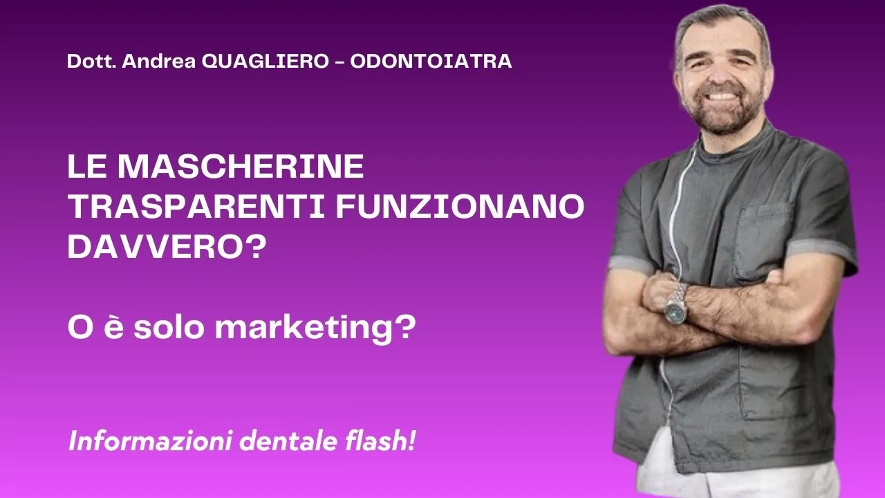 Mascherine trasparenti